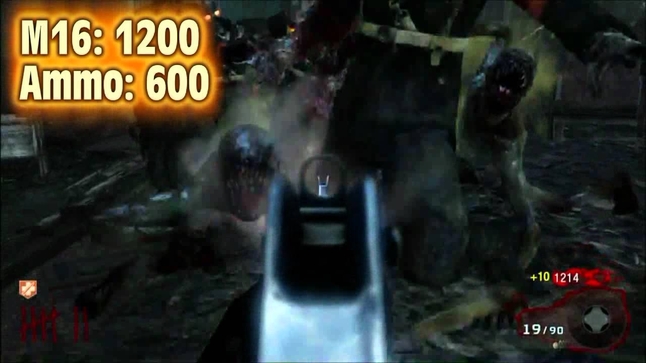 Black Ops: Kino Der Toten- Wall Weapons and Perk Locations