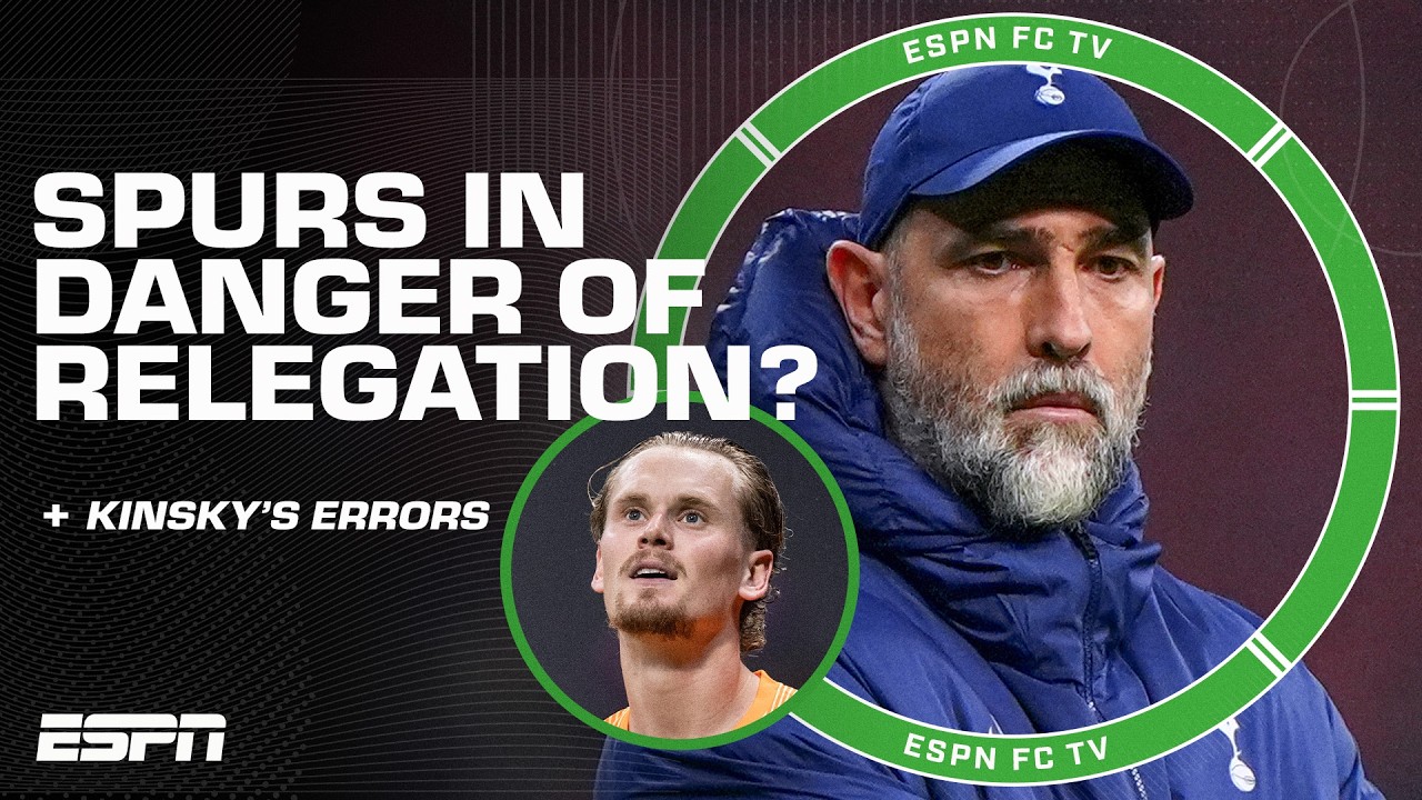 'It's simply brutal' 😅 REACTION to Antonin Kinsky being subbed off after 17 minutes | ESPN FC