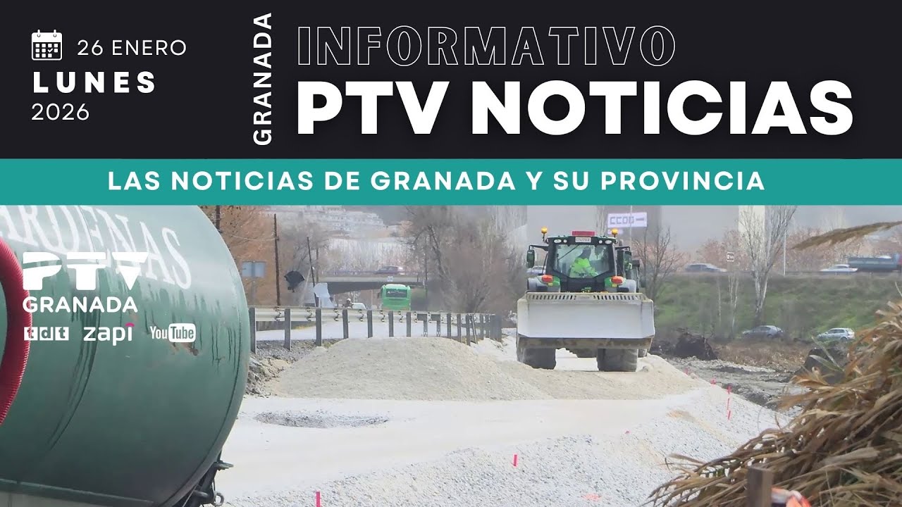 📺 PTV NOTICIAS GRANADA HD | Mejoras en la 'carretera del Dani' | 26 enero