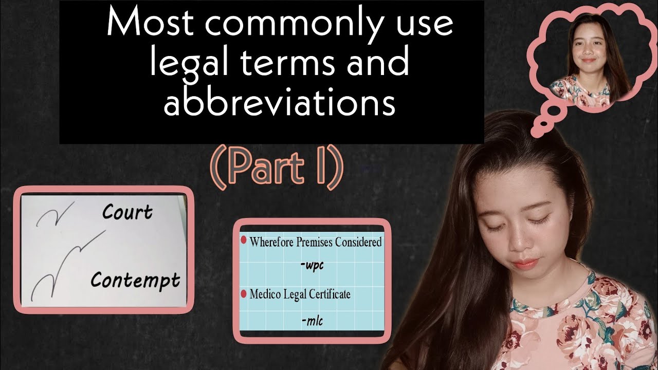 Episode 9: Most commonly used legal terms and abbreviations (Part I) Gregg Shorthand