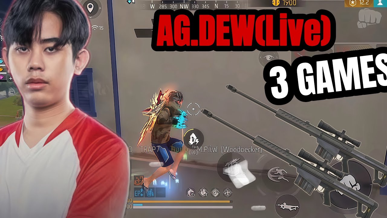 AG.DEWlive (3Game) 30+elimminiate