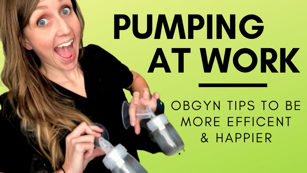 Top 5 Doctor Mom Tips for Pumping Breastmilk at Work