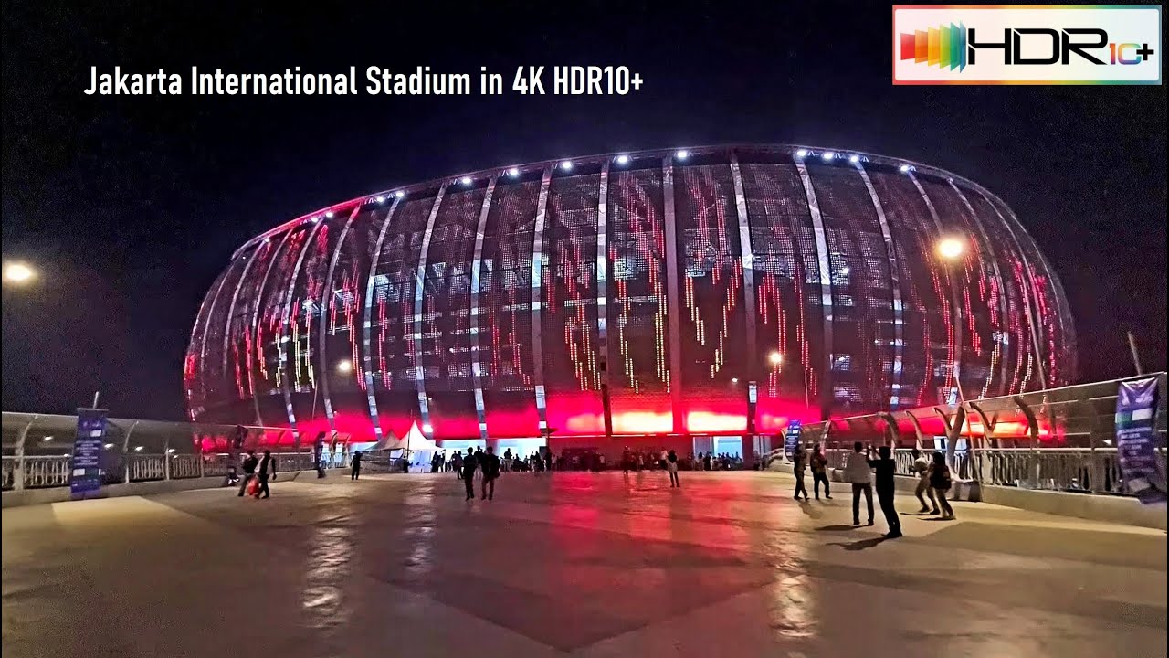 4K HDR10+ video of Jakarta International Stadium ‼️ video HDR dari Samsung S20