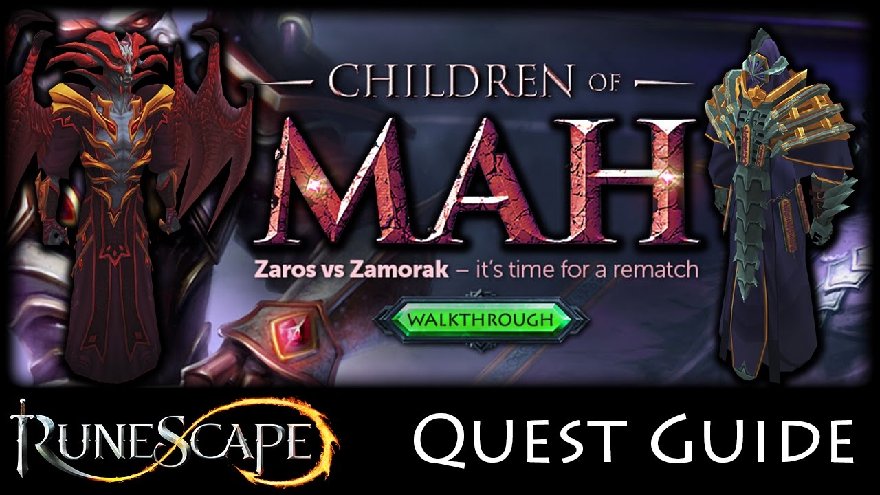 RuneScape 3: Children of Mah (Fate of the Gods 2) - Grandmaster Quest [HD Walkthrough/Guide]