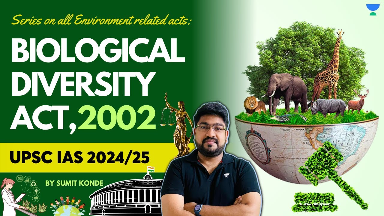 Biological Diversity Act, 2002 | Important acts of Environment for UPSC Prelims
