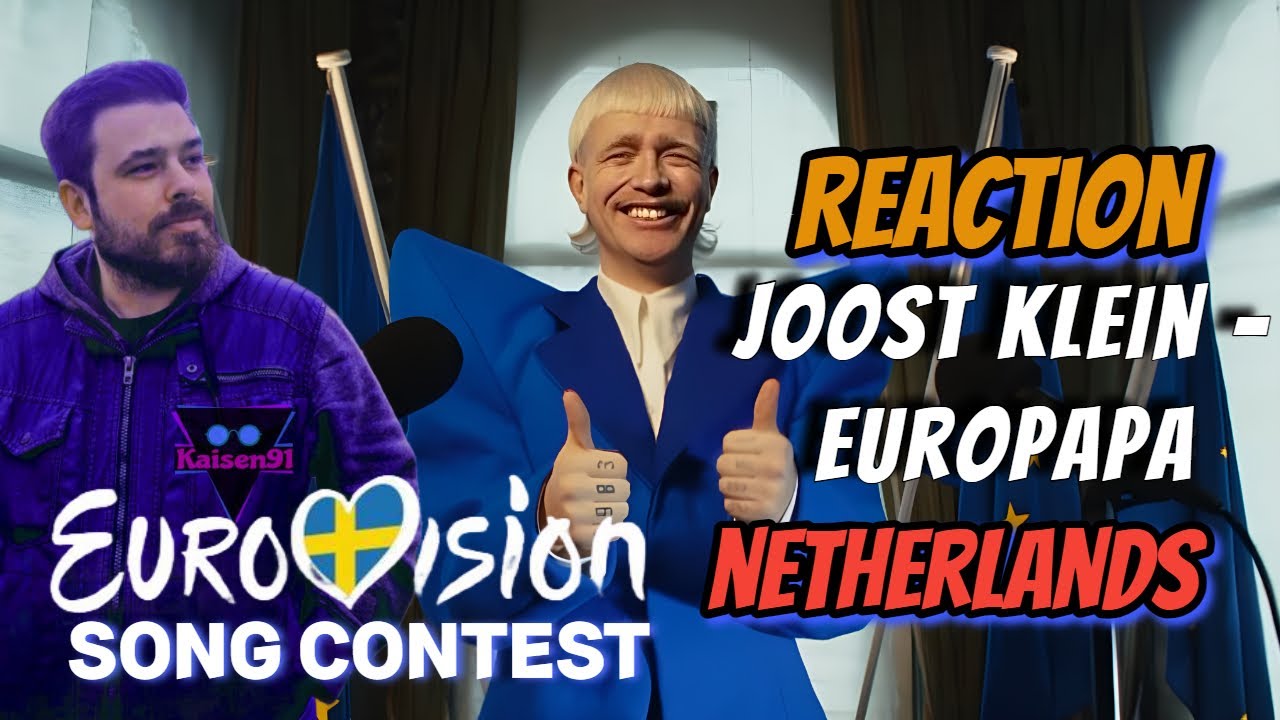 Joost Klein - Europapa | Netherlands | Eurovision 2024 / ReactionTime