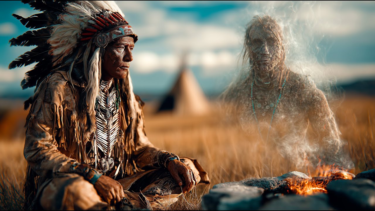 Sleeping Fire Spirit – Peaceful Native American Music for Relaxation & Stress Relief