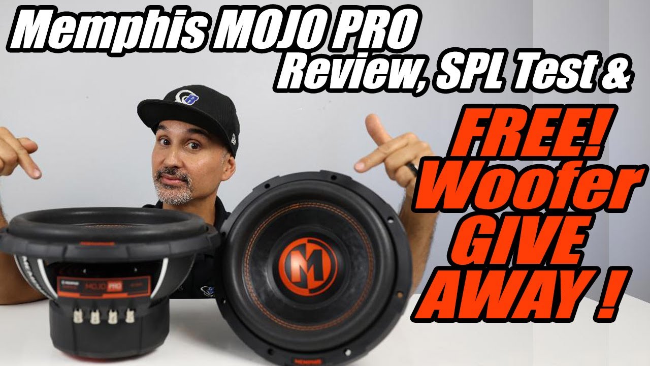 Memphis Mojo PRO 10&rdquo; and 12&rdquo; Car Audio Subwoofer. Review and SPL Test.
