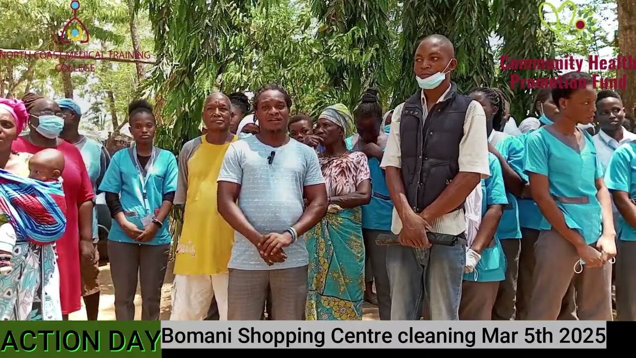 Community Action Day - Bomani Shopping Centre Cleaning