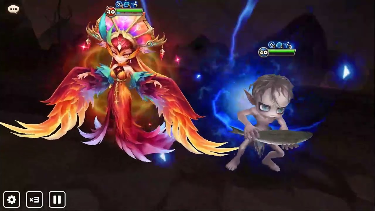 Summoners War Mordor the Land of Shadow Hard Stage 1 - 7 Boss Uglúk