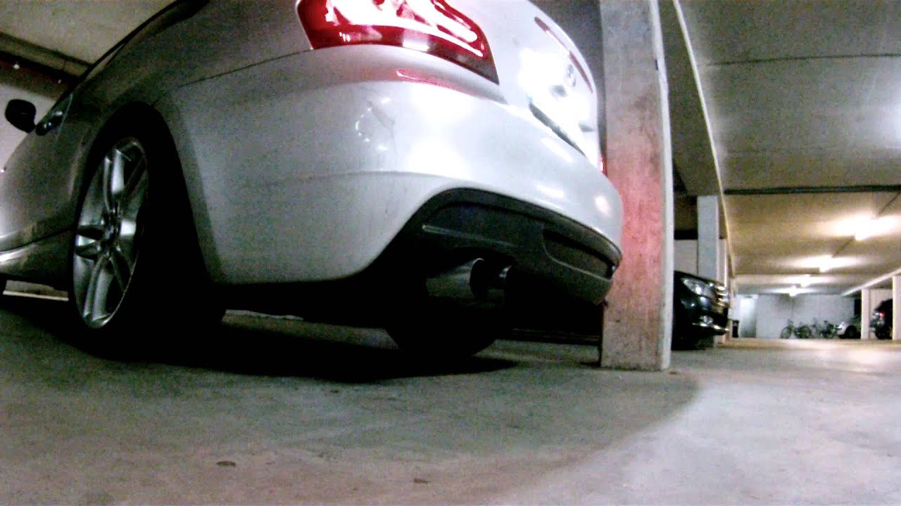 BMW 135i with Performance Exhaust (cold start)