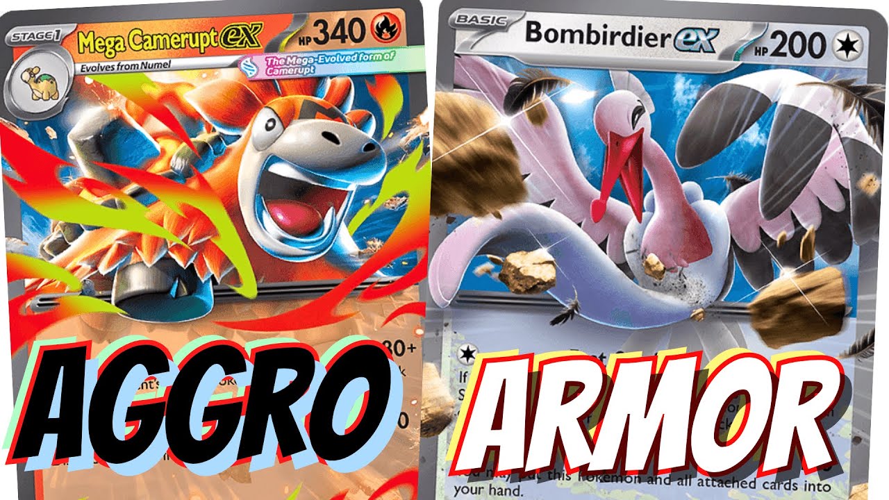 Mega Camerupt ex Turbo Excitement — это просто АГГРО! 🐫🌋 С Armarouge ex, Carmine и Hyper Aroma. P...