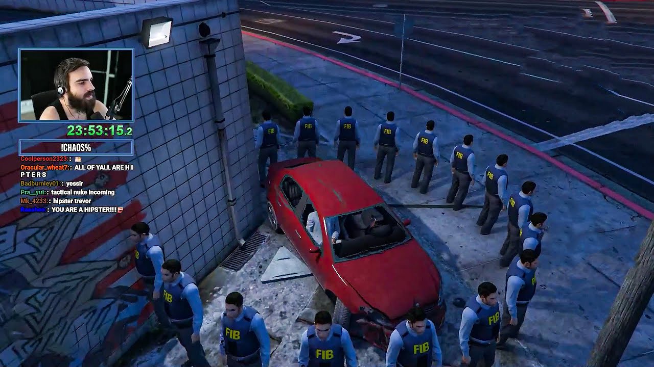 The Realest Fake Crash In GTA 5 Chaos Mod - DarkViperAU