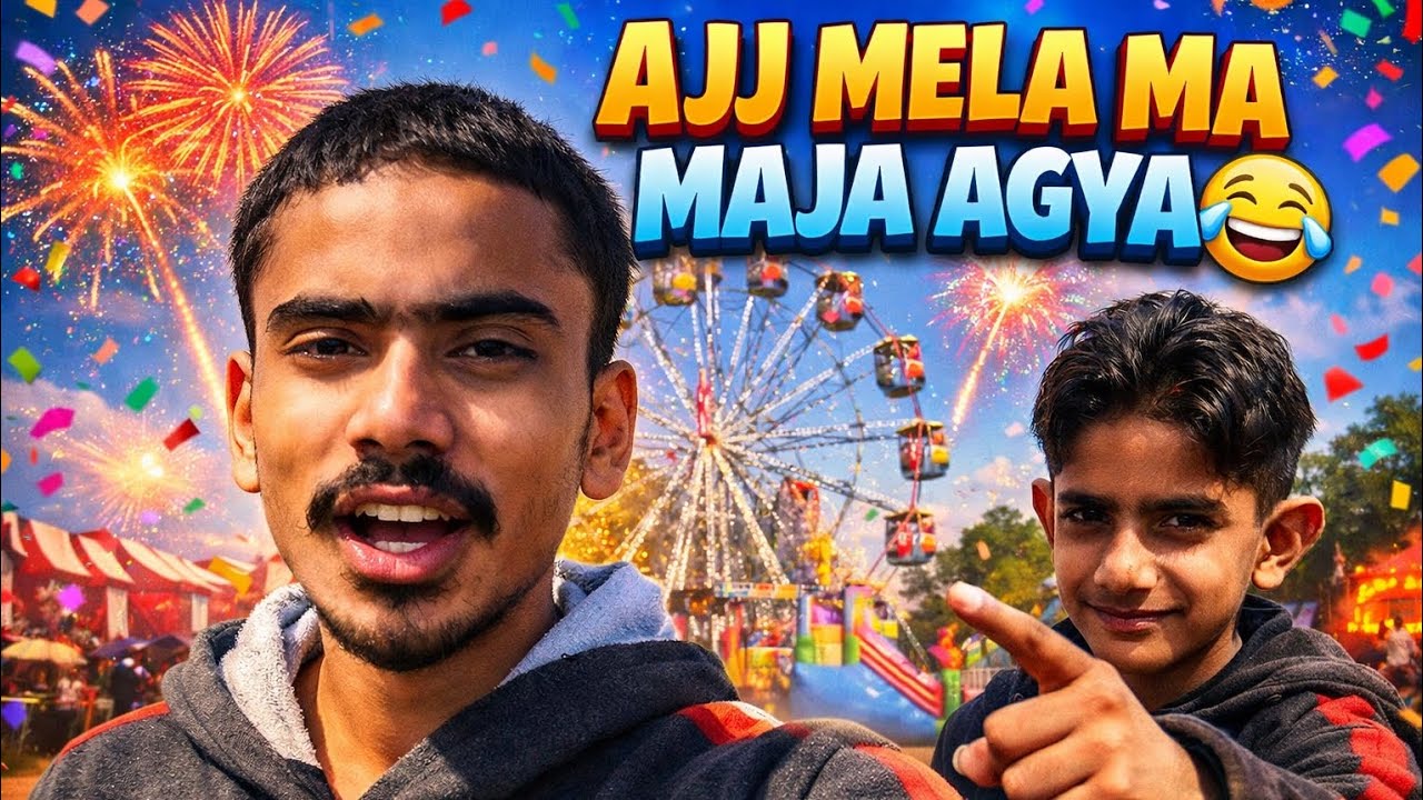 Ajj mela ma maja agya😂 #longvlog #vlog 
