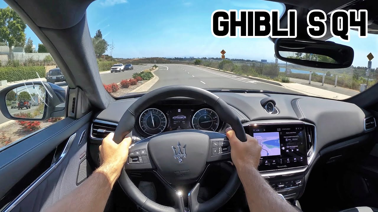 The 2021 Maserati Ghibli S Q4 GranLusso Sounds as Distinguished as it Looks (POV Drive Review)