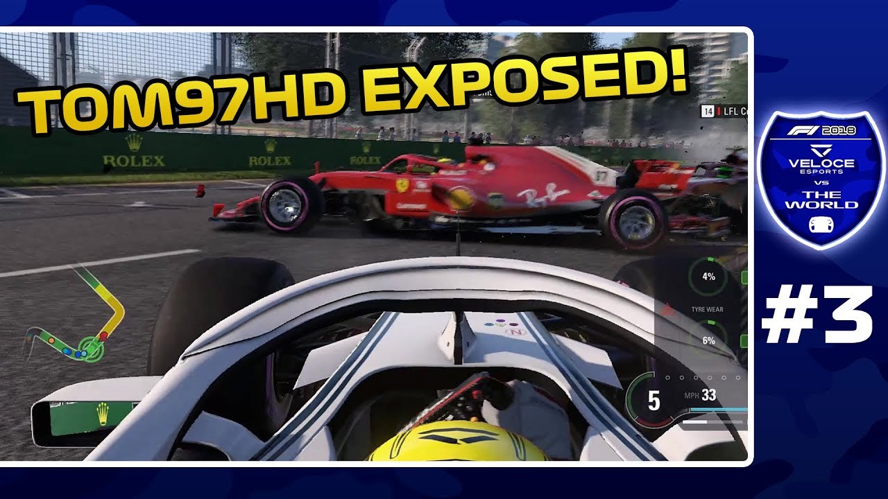 F1 2018: Veloce v The World #3 - VELOCE CIVIL WAR