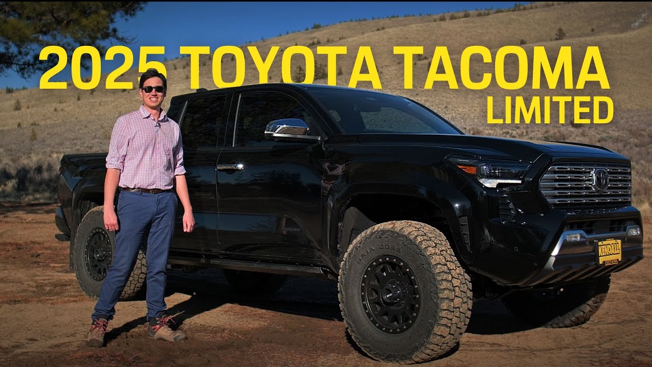 Rugged Reliability: 2025 Toyota Tacoma Limited Walkaround Video