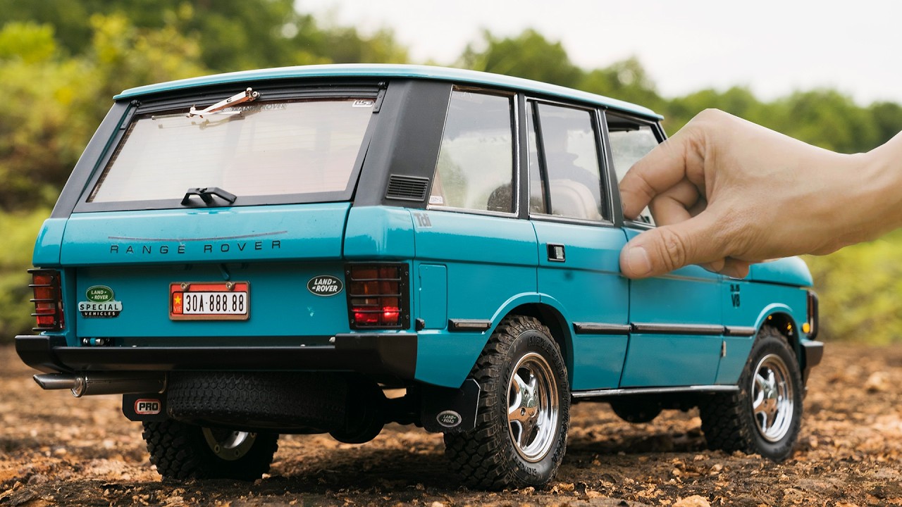 Rc Crawler 1/10 RC4WD Range Rover Classic! Show & Driving