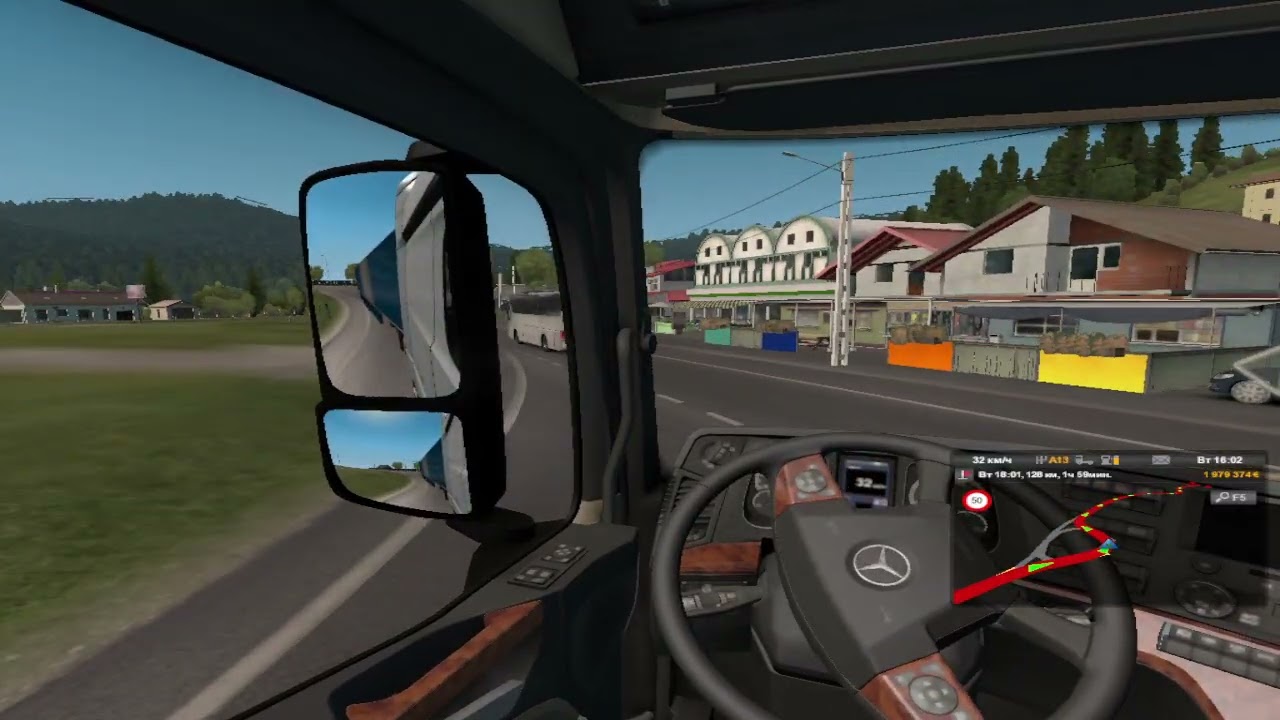 1) Euro Truck Simulator 2 Медицинские вакцины (546км) 273км Клуж-Напока - Бакэу
