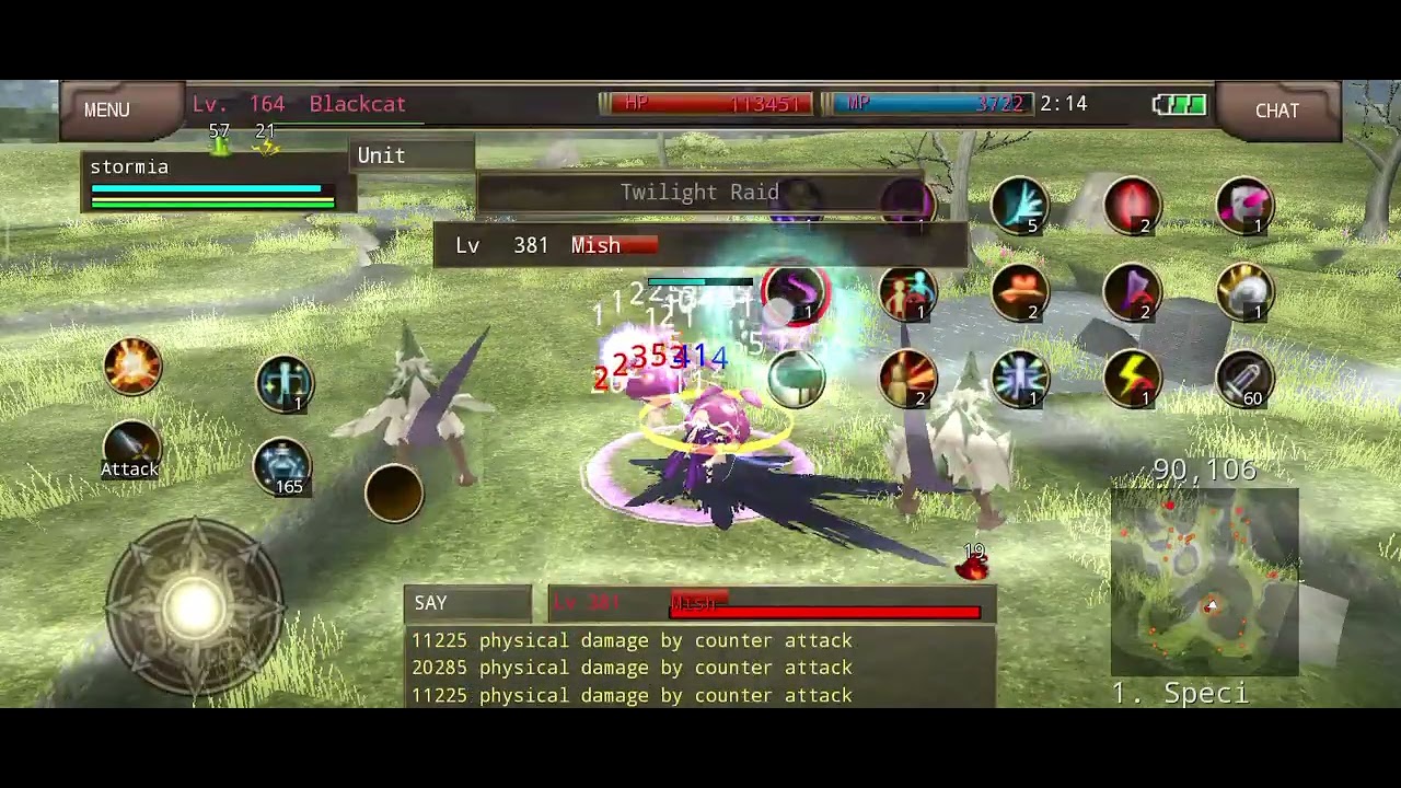 Iruna online assassin claw tank resist vs Mish