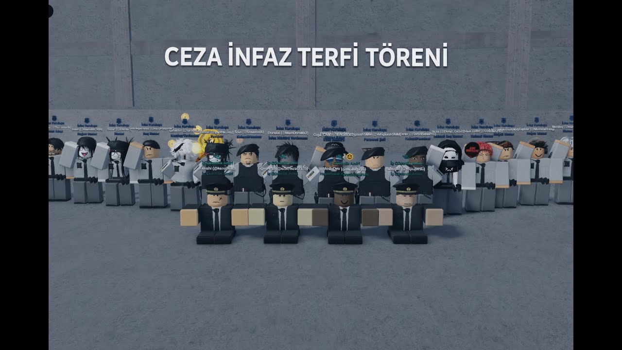 Roblox Türk Ceza evi Bölüm 2 | Terfi Töreni