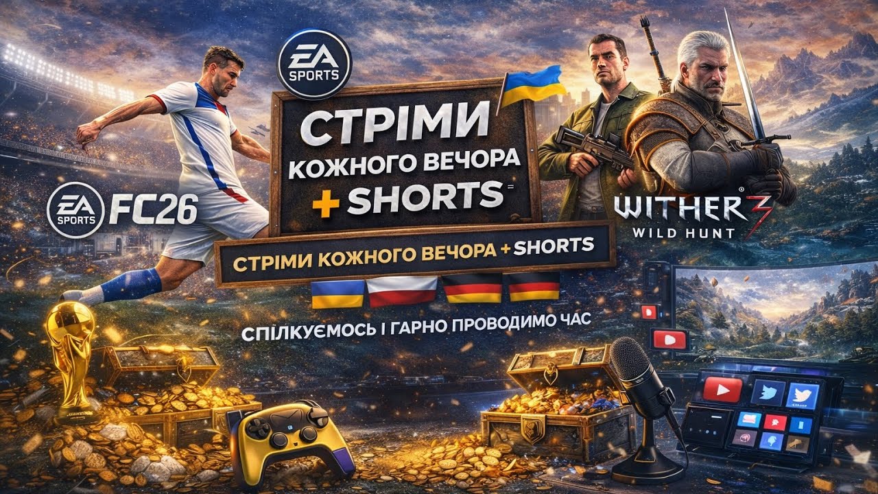 FC26  🇺🇦🇵🇱🇵🇪  Граю та спілкуемось...