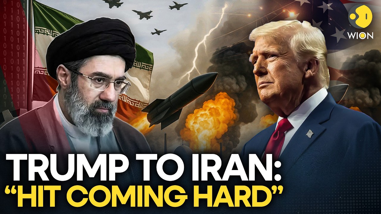 US Iran War LIVE: &ldquo;We&rsquo;ll Hit Iran VERY Hard&rdquo; &mdash; Trump Draws Battle Lines With Iran Again | WION Live