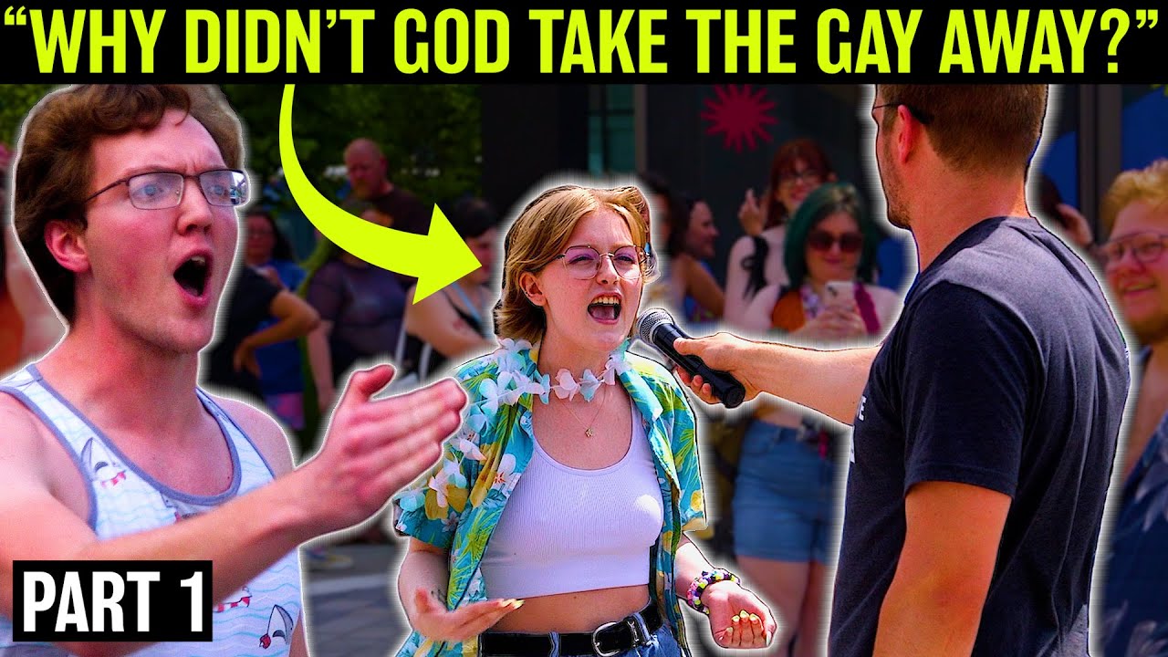 Street Preaching at WILD Gay Pride Festival!