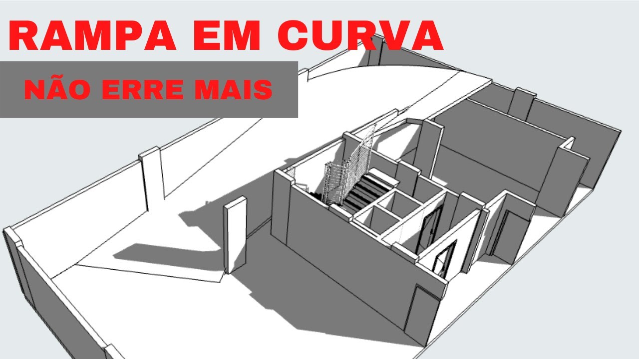 RAMPAS DE GARAGEM em curva - Segredos de como projetar