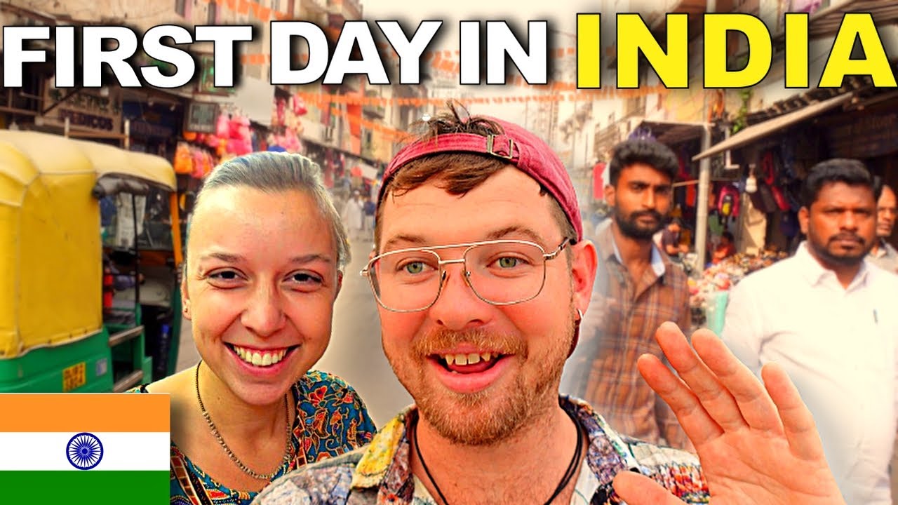 My First Day in INDIA Was NOT What I Expected🇮🇳