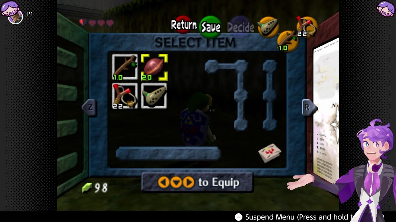 The Legend of Zelda: Ocarina of Time | Part 1 | Glitch'd Doll 💜