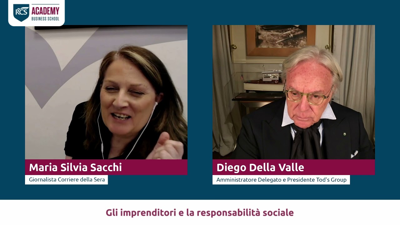 Diego Della Valle - Amministratore Delegato e Presidente Tod&rsquo;s Group