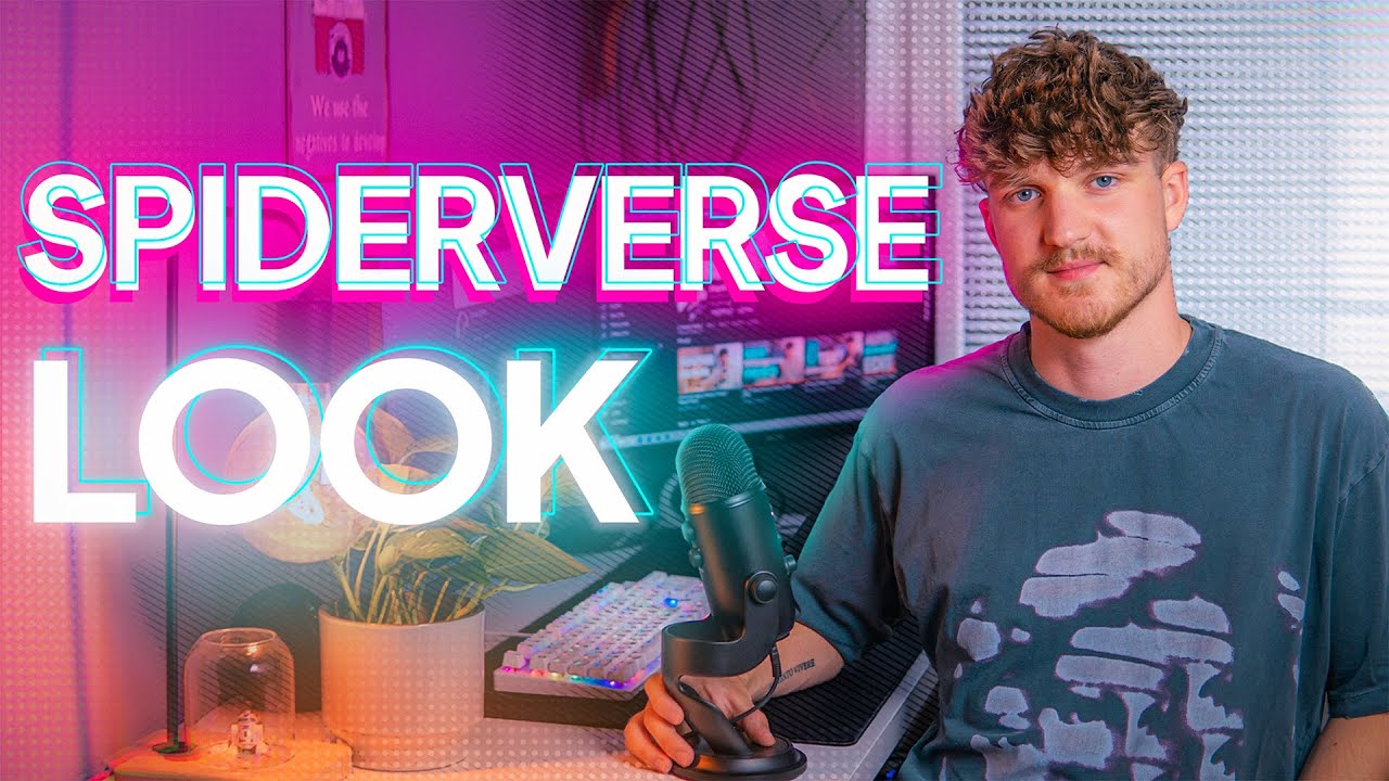 Spider-Verse Look: Easy Comic Book Effect Tutorial in After Effects!