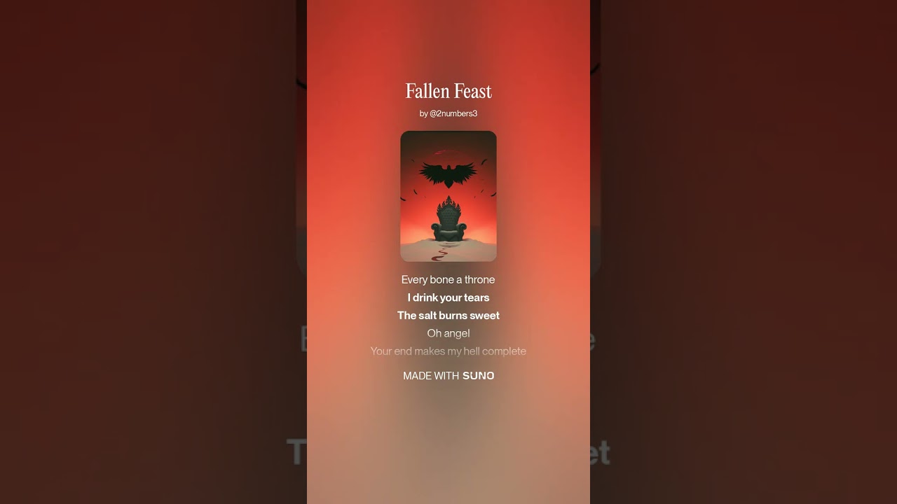 Fallen Feast (A feast of Echoes)