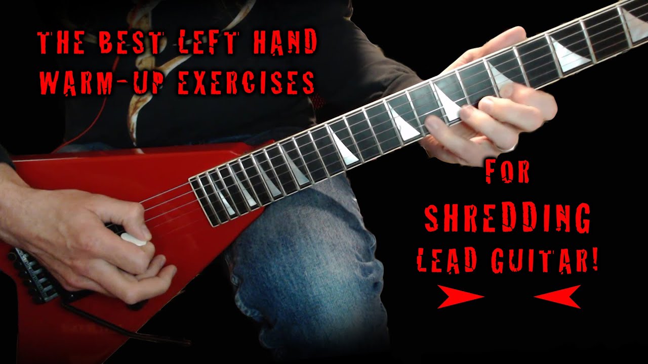 The Best Left Hand Warm-up Exercises for Shredding Lead Guitar - Kragen Lum (Exodus / Heathen)