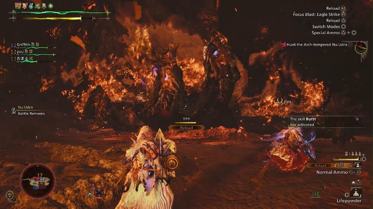 Monster Hunter Wilds Ark 10* LBG normal ammo