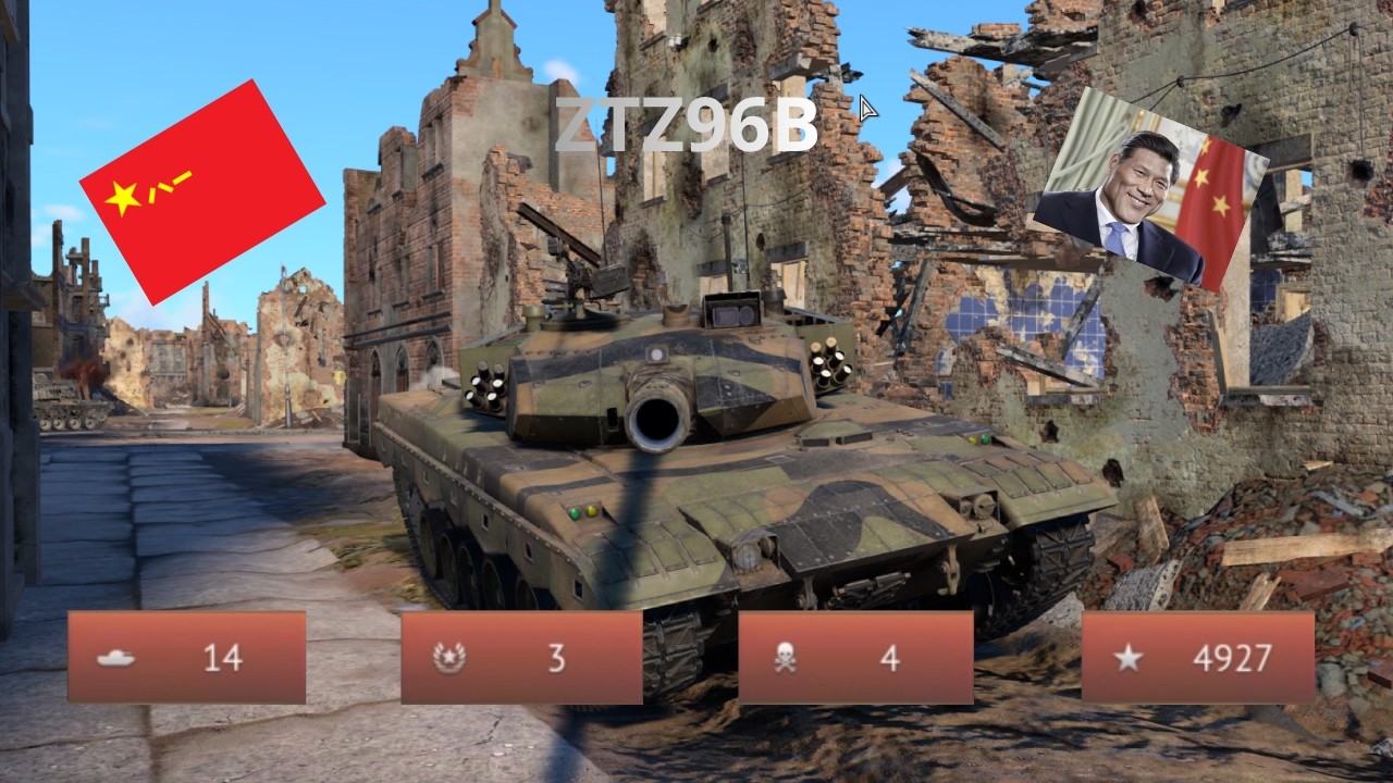 ZTZ96B Goes on a Rampage | War Thunder