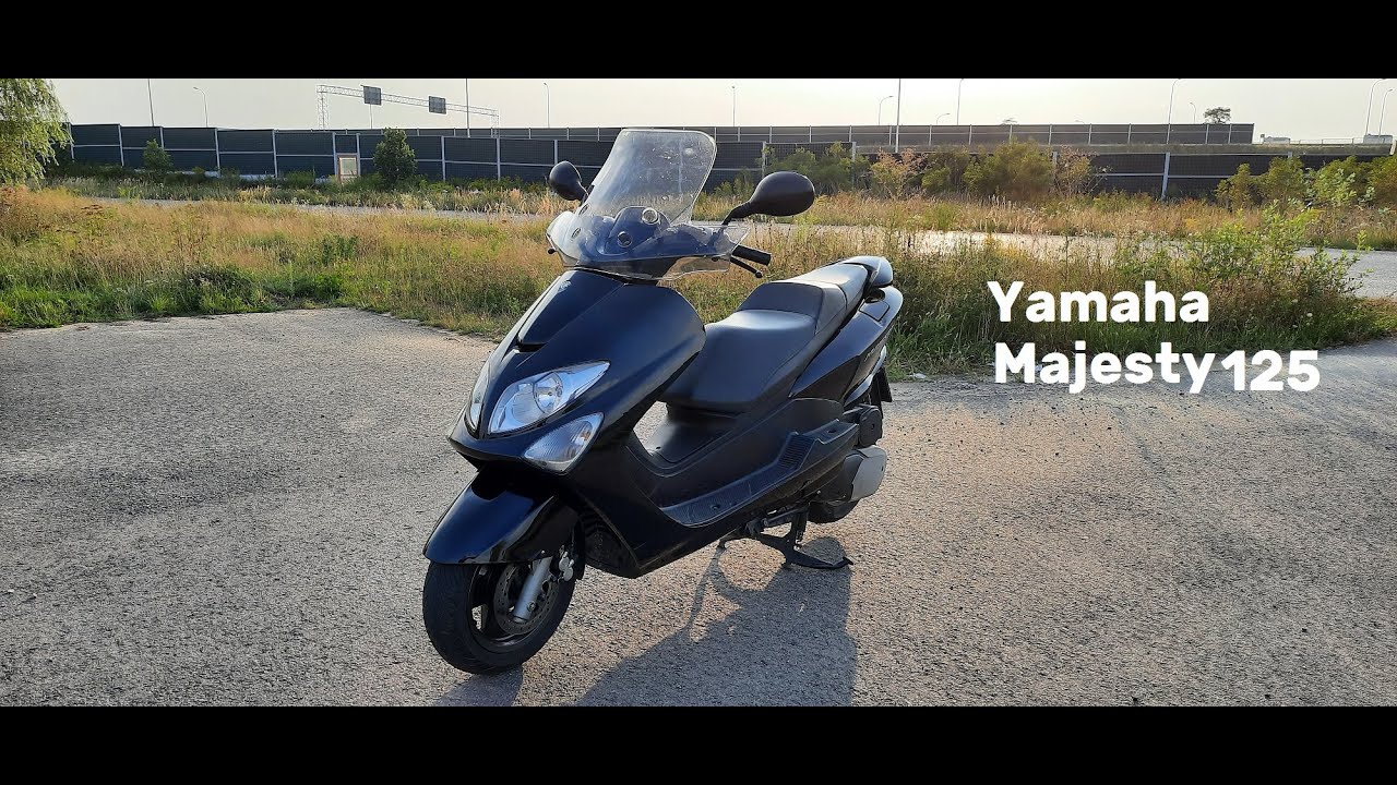 Yamaha Majesty 125 | 2008 | Prezentacja skutera na kat. B