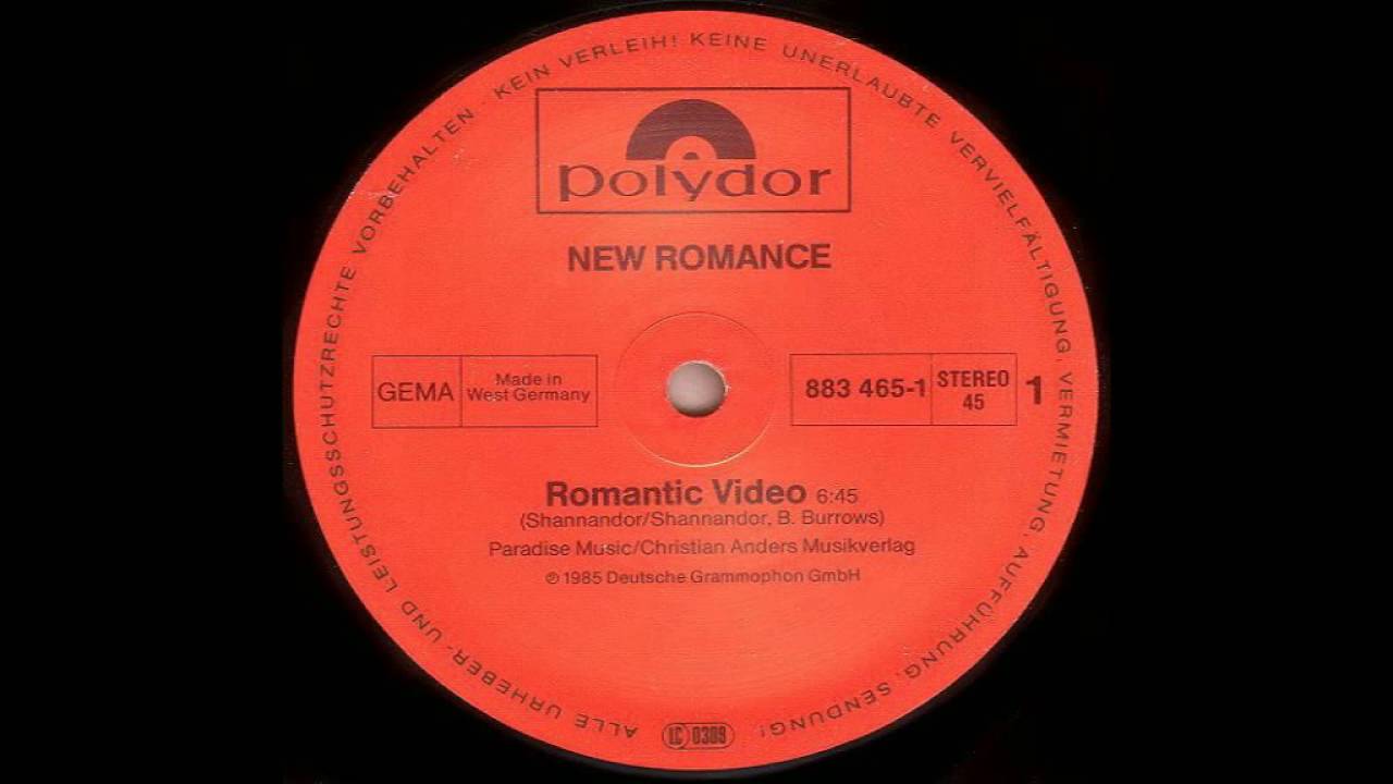 New Romance - Romantic Video (1985) 12
