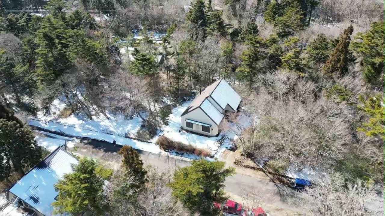 Fuji裾野　冬の別荘地