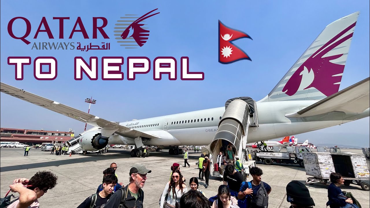 QATAR Airways to NEPAL 🇳🇵| Doha - Kathmandu | B787 [FULL FLIGHT REPORT]