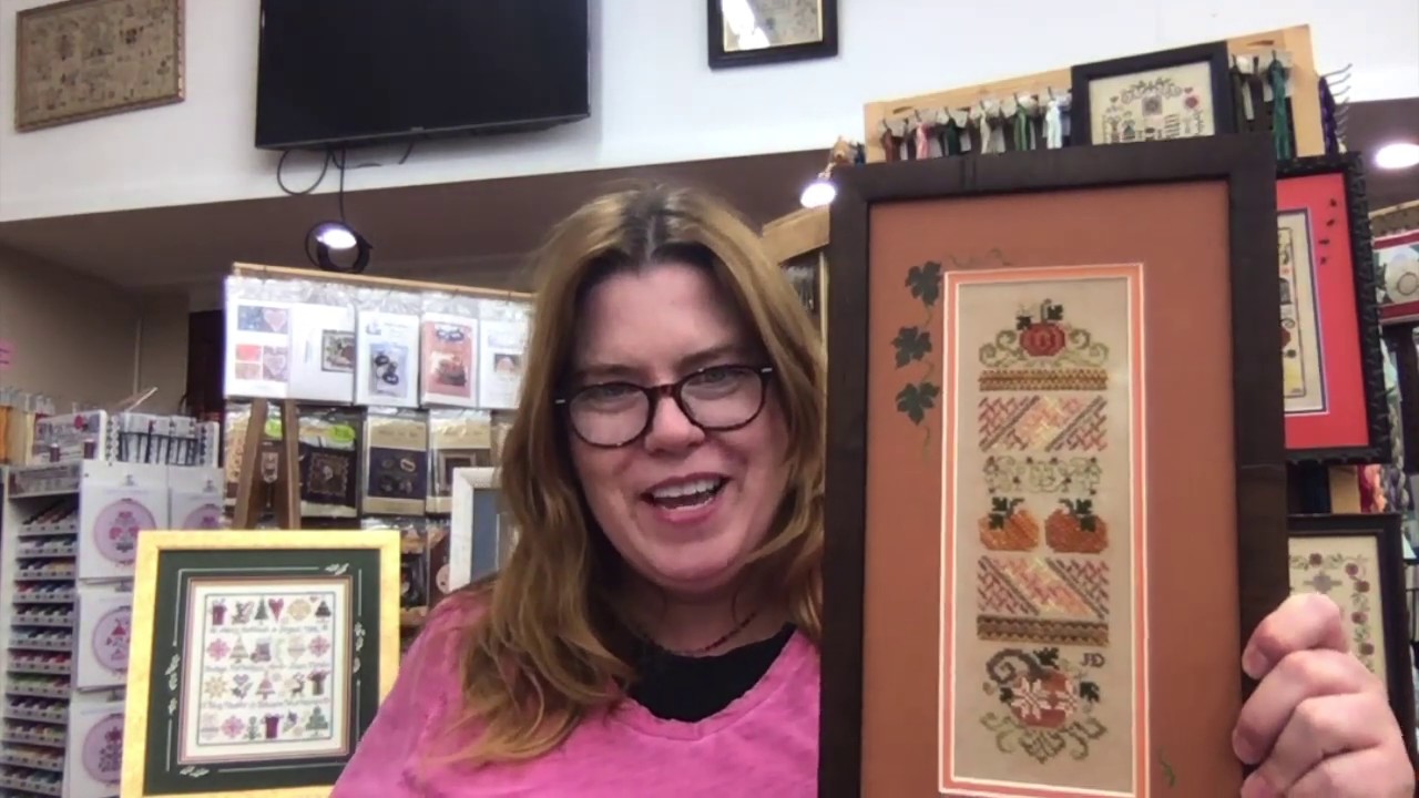 Flosstube #26 Sassy Jacks Stitchery - Yonder Ways *Jeannette Douglas Trunk Show*