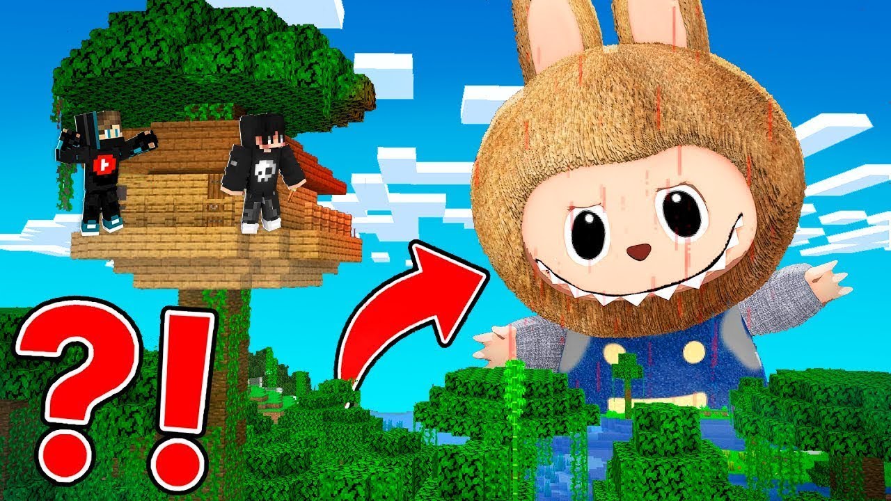 ماين كرافت حاولت أهرب من تسونامي لابوبو الخطير والعملاق !!؟