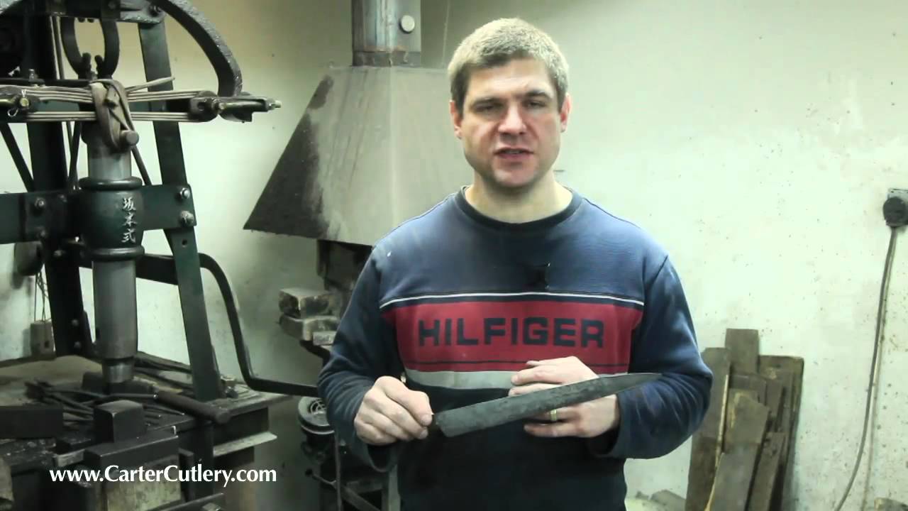 Forging a Japanese Sashimi Knife - MURRAY CARTER