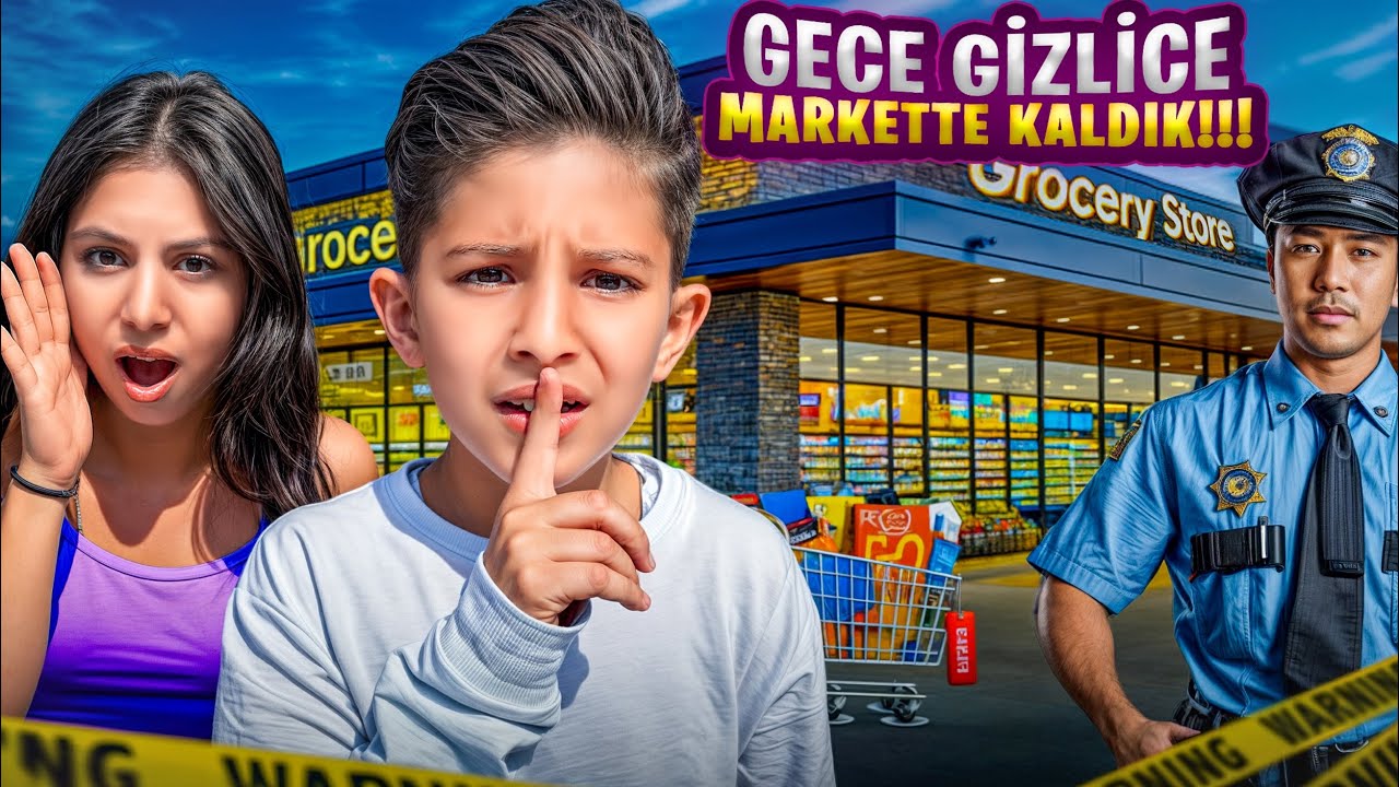 24 SAAT MARKETTE KALDIK!! POLİSLERE YAKALANDIK! @BETERBÖCÜKTOPRAKK 