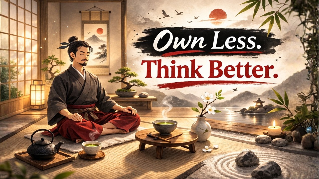 The Japanese Secret to a Calmer, Clearer Mind | Japanese Minimalist Philosophy