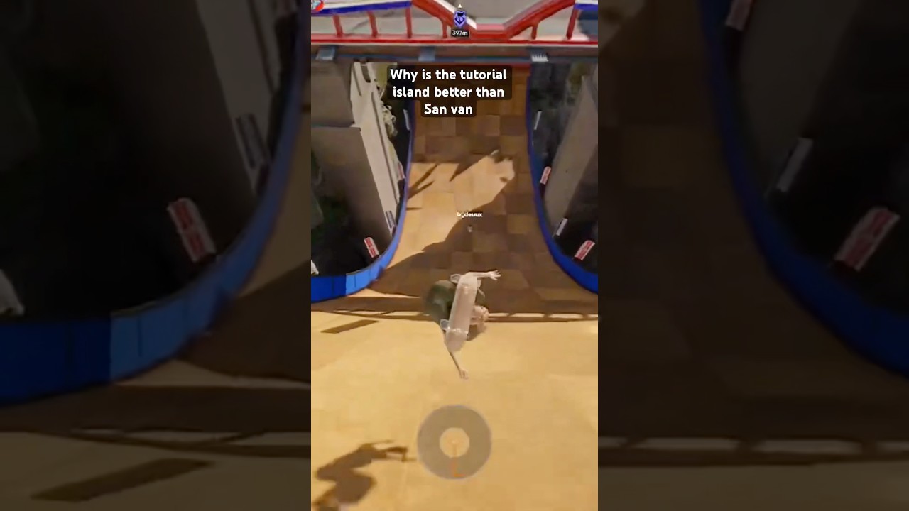 Skate tutorial island mega ramp