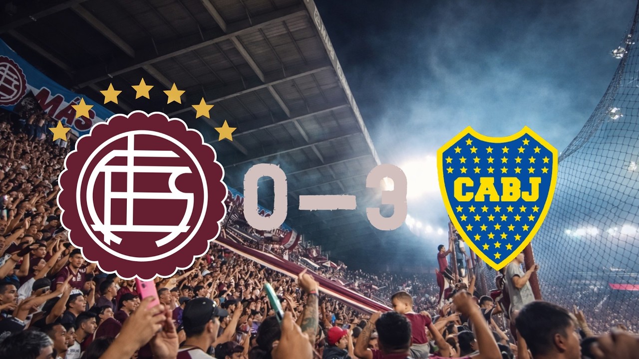 Hinchada de Lanús: Lanús 0 - 3 Boca Fecha 7 2026