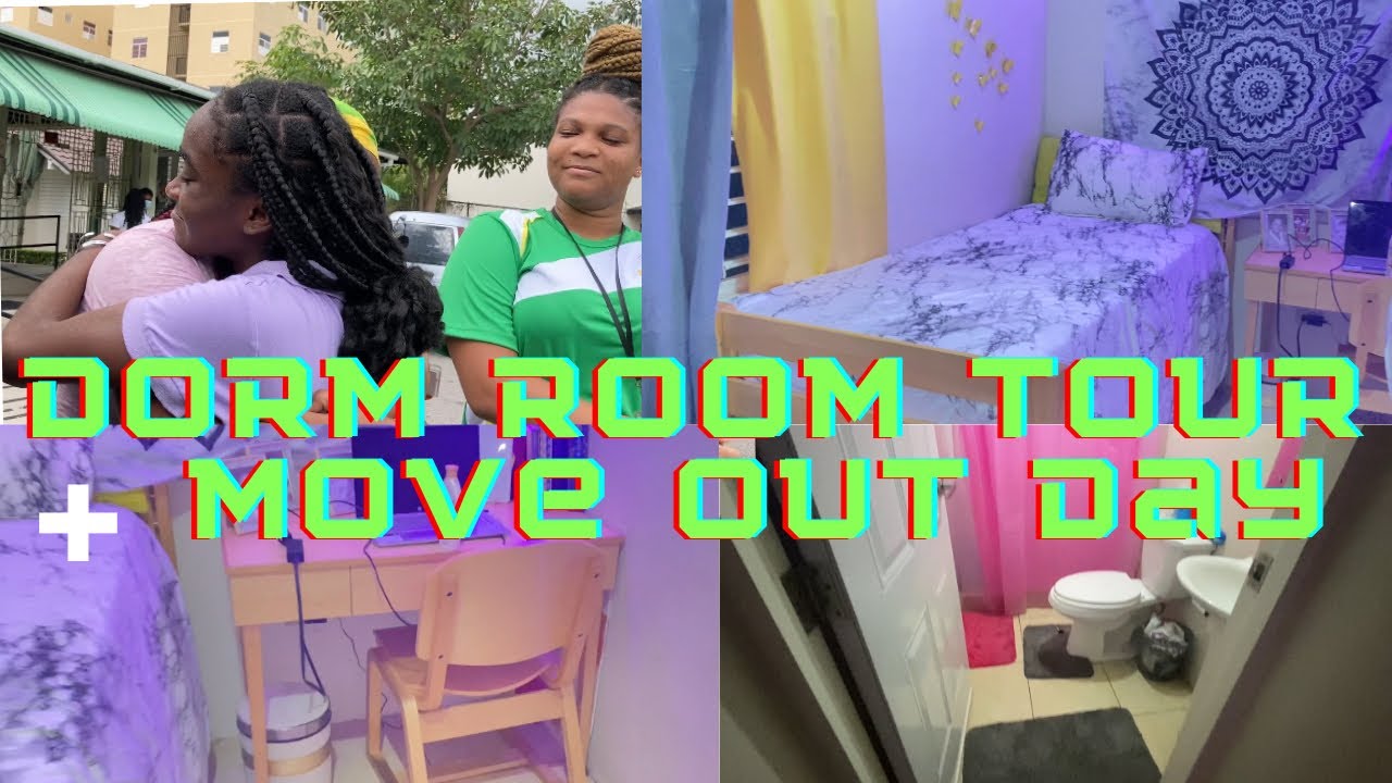 Dorm room tour + Moving out day | Irvine hall, Uwi Mona