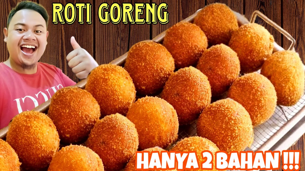 SUPER LEMBUT 🥰🥰🥰 1 KG TERIGU JADI 150 RIBU ‼️ROTI GORENG JUMBO😎